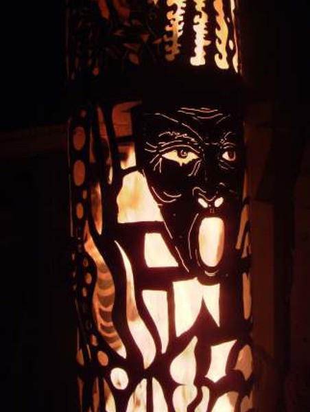 Rodger Thompson Fire Sculpture